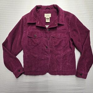 L.L. Bean Women's Jean Jacket - Deep Purple